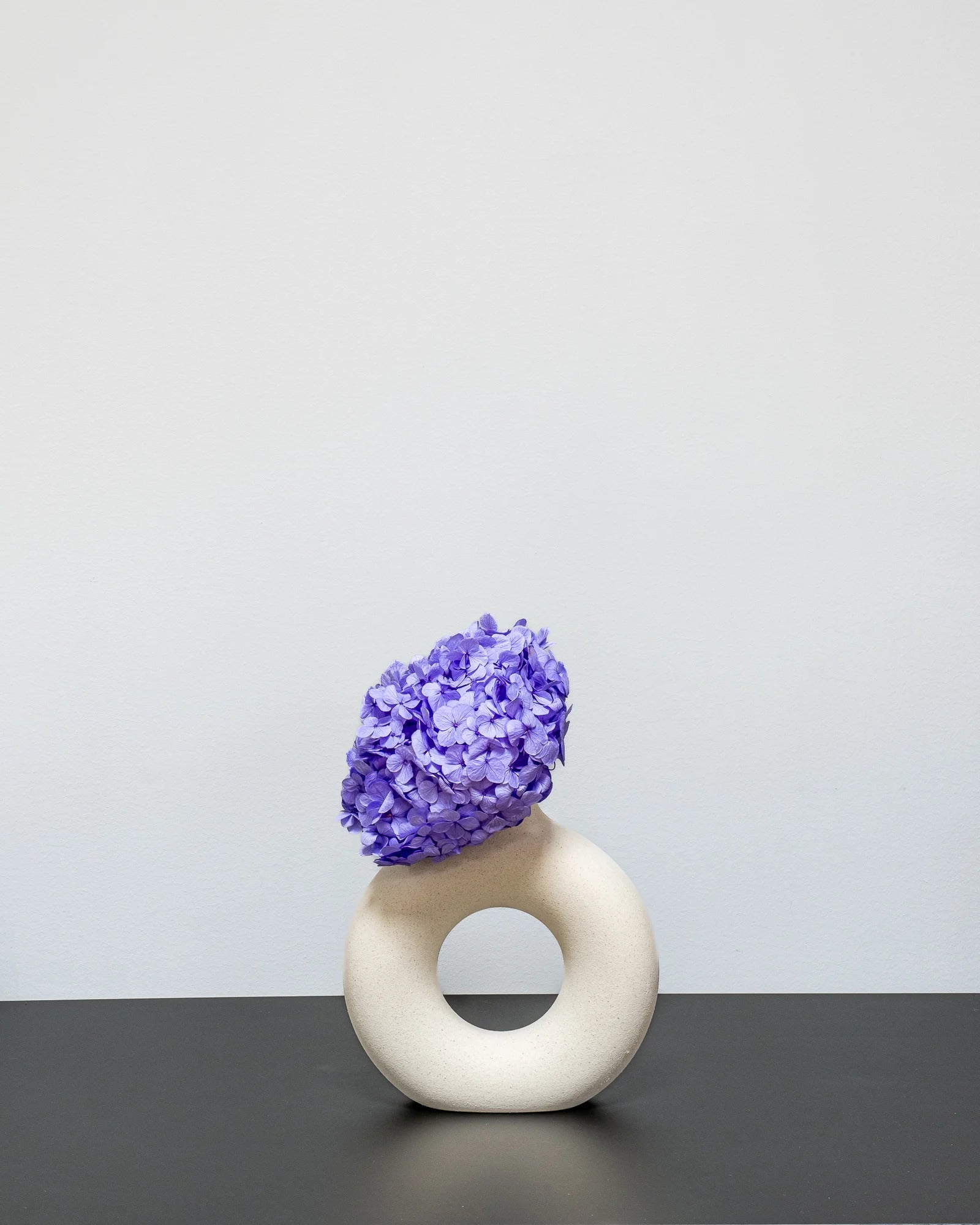 Blomsterdetaljer i Premium Hortensia från Forever Flora