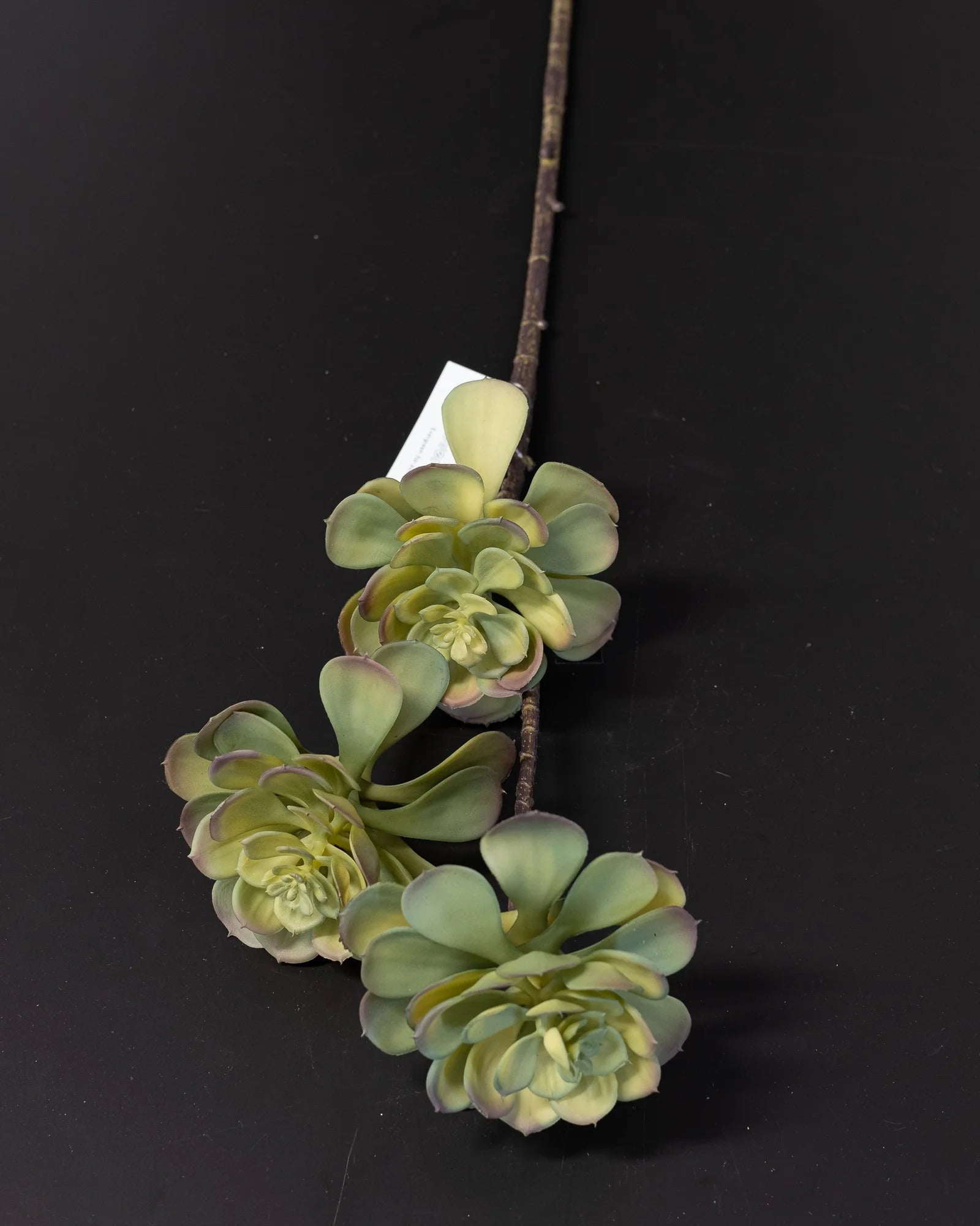 Konstgjord lotusblomma grön – 79 cm för dekorativ styling i inomhusmiljö