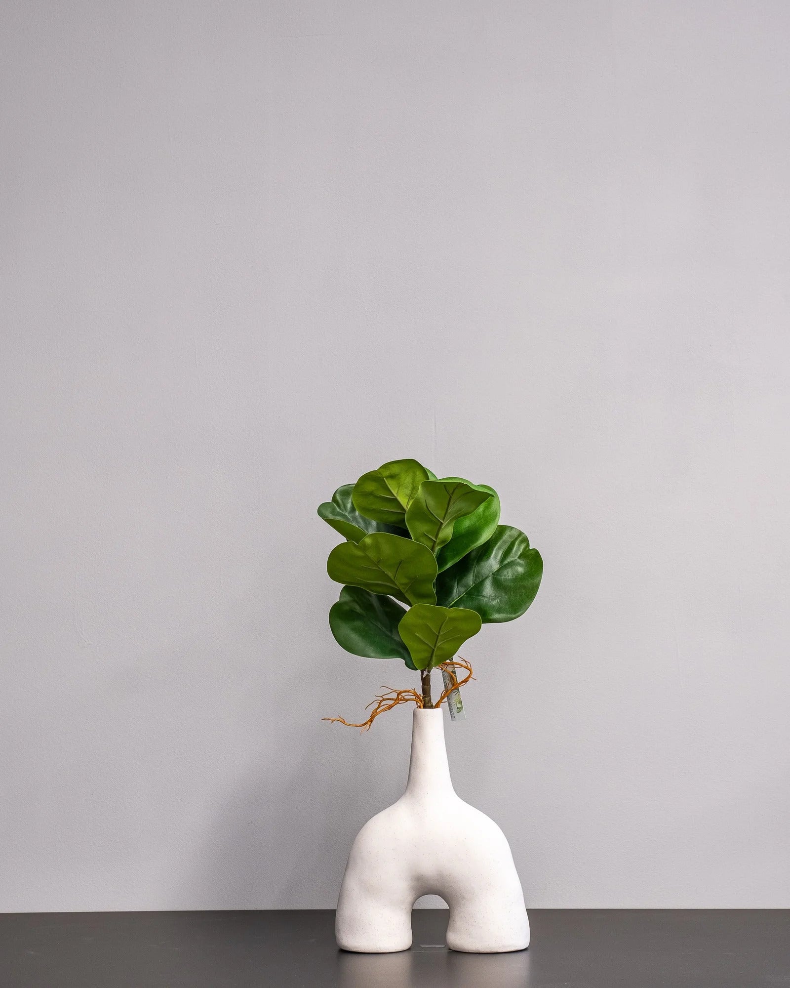 Konstgjord fiolfikusbukett – 32 × 20 cm – konstgjord växt från Forever Flora