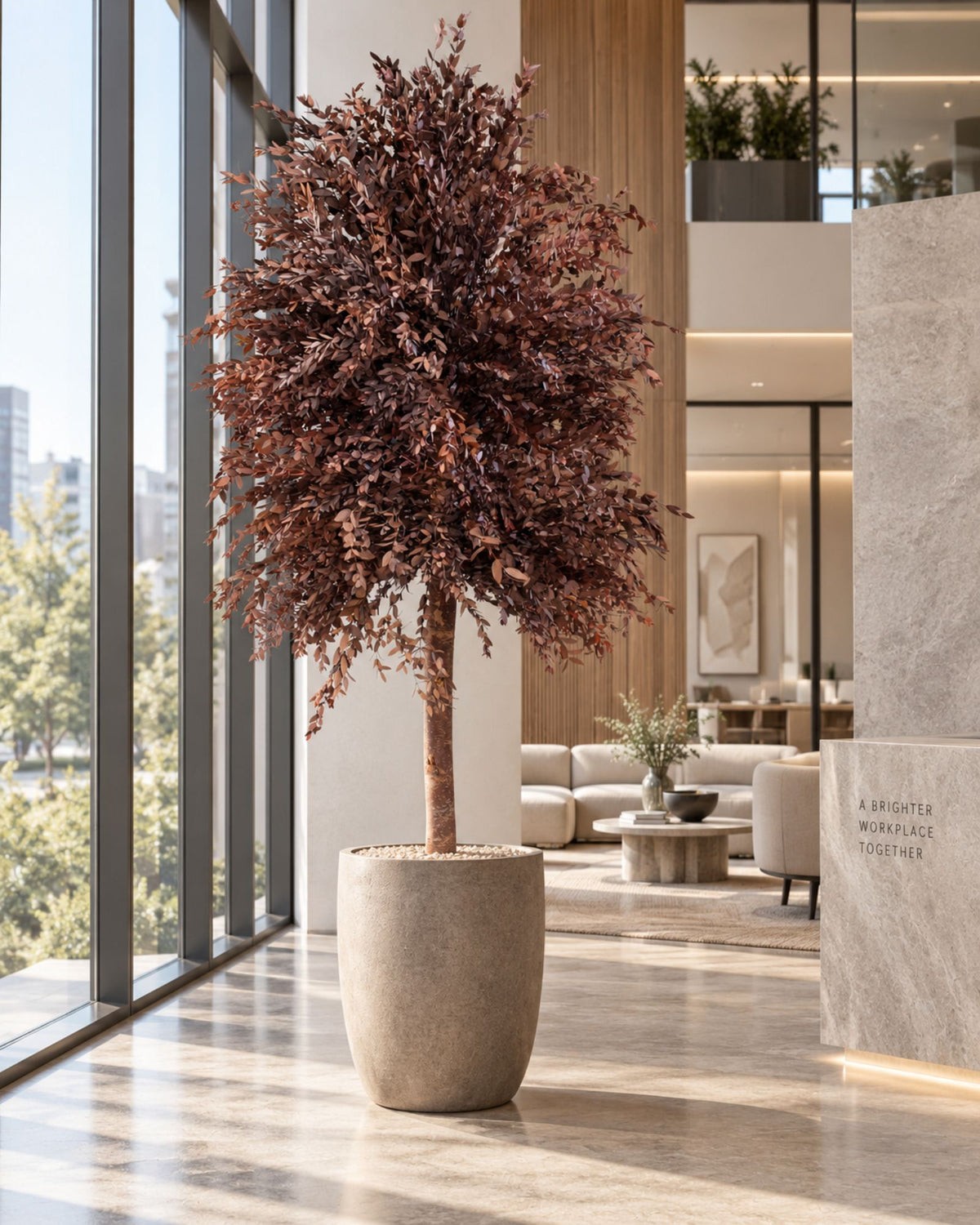 Preserved Eucalyptus Tree Parvifolia – Slim