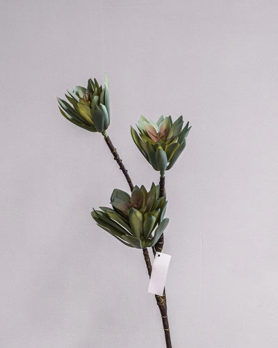 Konstgjord lotusblomma ljusgrön – 83 cm som dekorativ produkt för hem och inredning