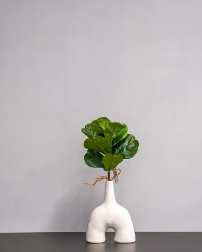 Konstgjord fiolfikusbukett – 32 × 20 cm – konstgjord växt från Forever Flora