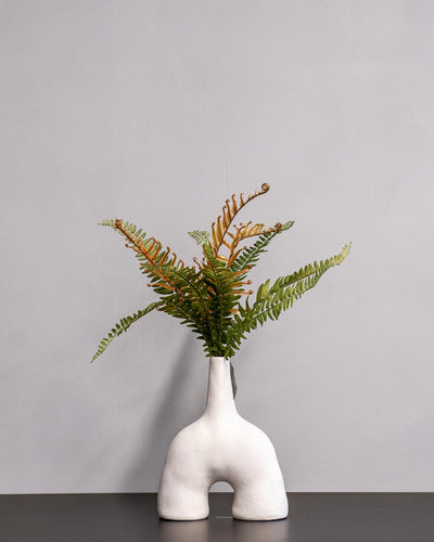 Konstgjord ormbunke grön (1B) – 40 × 22 cm som dekorativ produkt för hem och inredning