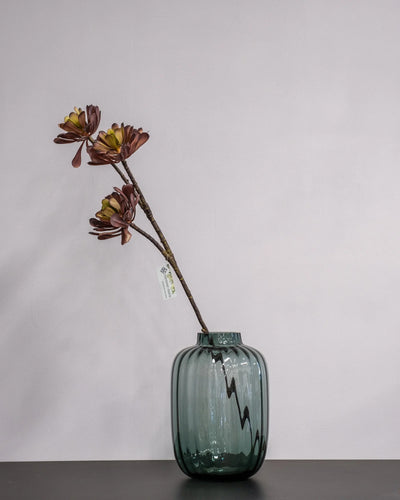 Detaljbild av Konstgjord lotusblomma lila – 79 cm