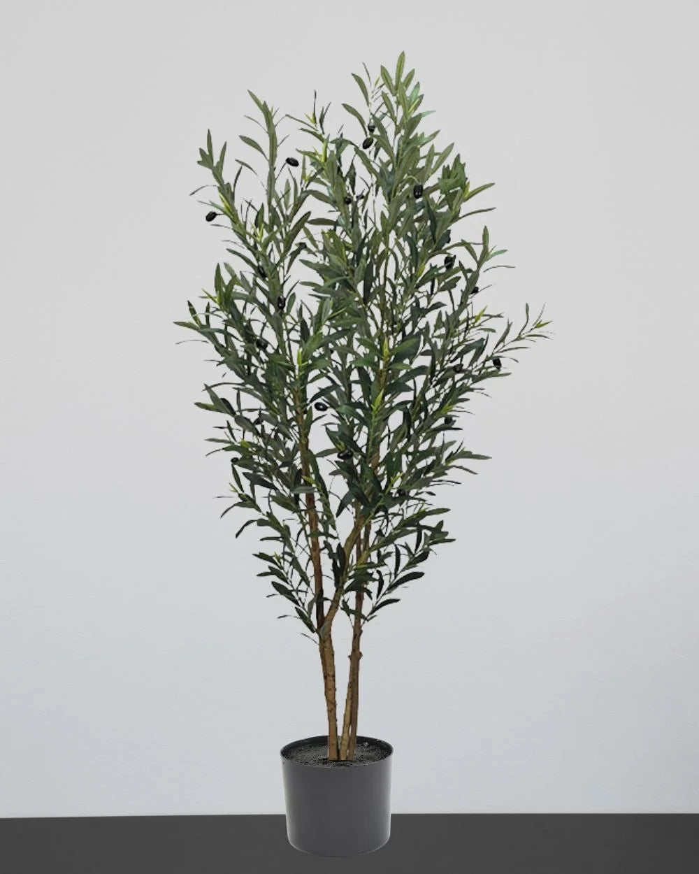 Konstgjort olivträd med plastkruka – konstgjort träd från Forever Flora