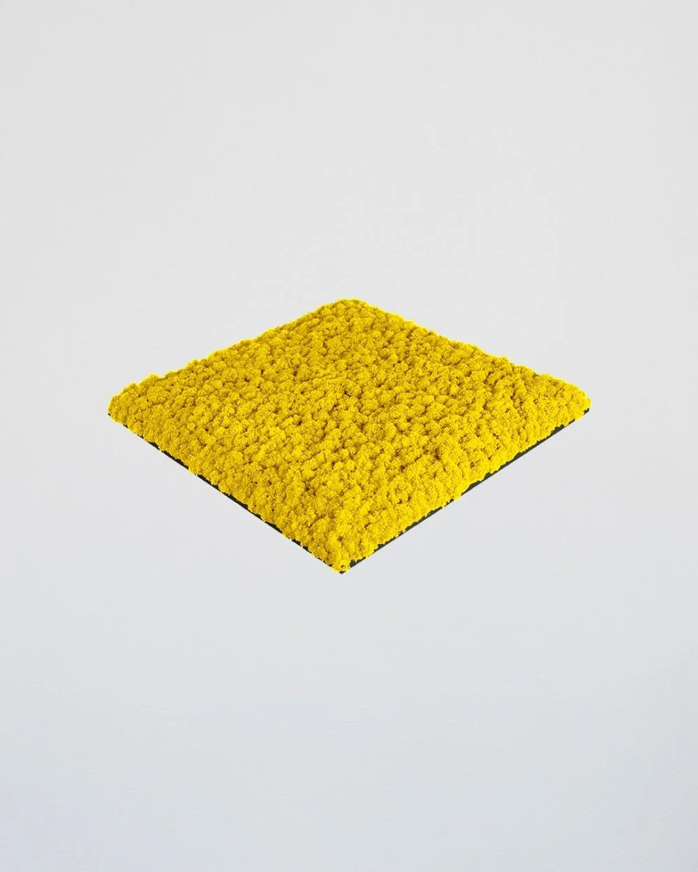 Detailansicht des quadratischen Islandmoos-Paneels