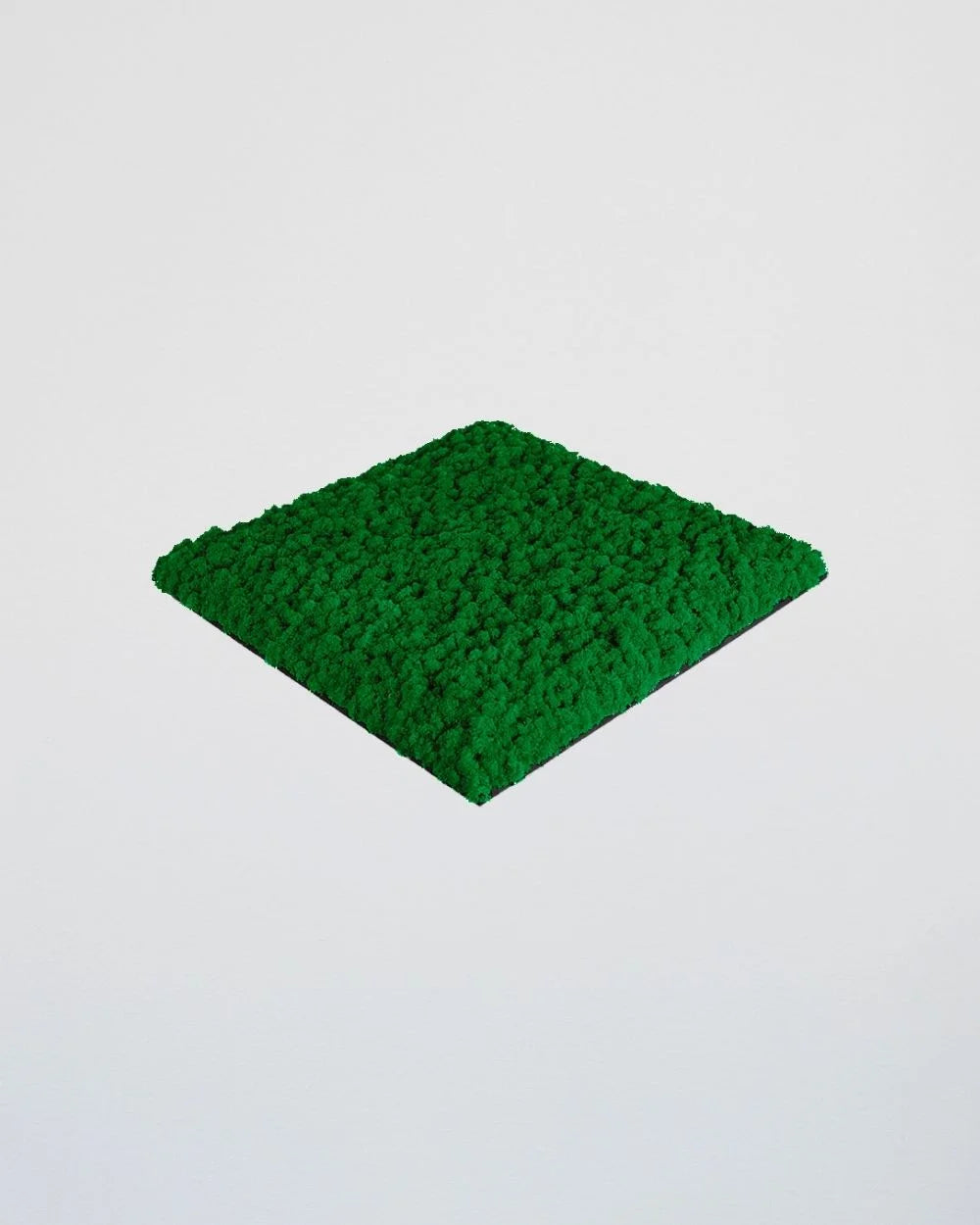 Quadratisches Islandmoos-Paneel von Forever Flora – Blau, 50 × 50 cm
