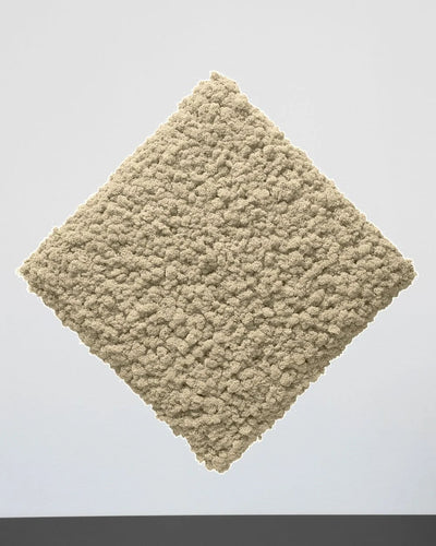 Farbvariante Gelb des quadratischen Moospaneels aus echtem Islandmoos – 50 × 50 cm