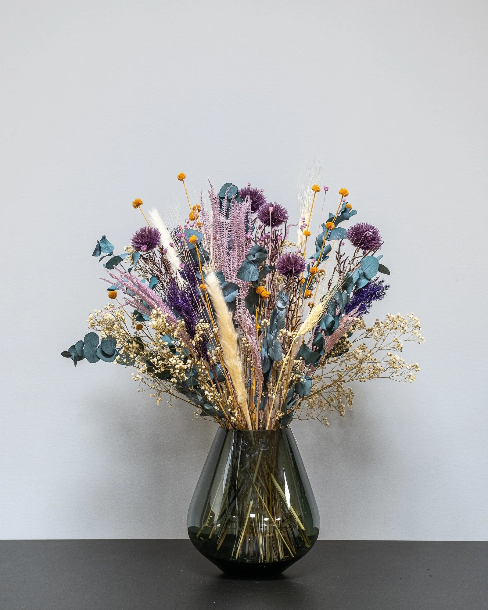 Dag Bukett med torkade och konserverade blommor